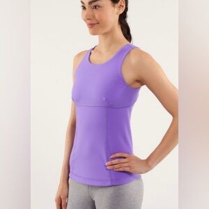 Lululemon Swank Tank in Power Purple